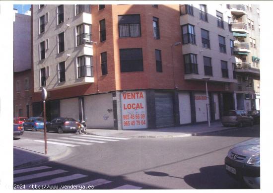 Local comercial en Elche zona Plaza Crevillente, 284 m. de superficie, - ALICANTE