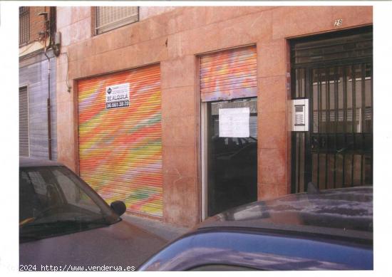 Local comercial en Elche zona Plaza Crevillente, 90 m. de superficie - ALICANTE