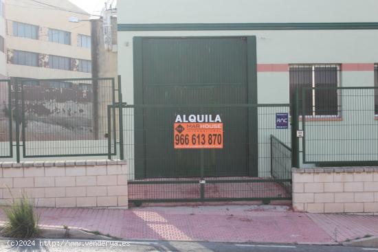 Nave industrial en Elche zona Carrus, 815 m2 - ALICANTE