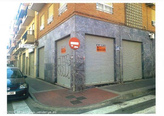 Local comercial en Elche zona Plaza Madrid, 55 m2 - ALICANTE