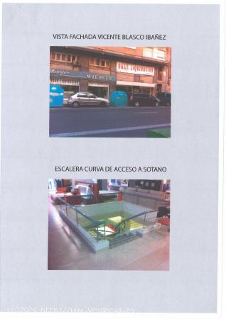 Local comercial en Elche zona Corazon de Jesus, 800 m2. - ALICANTE