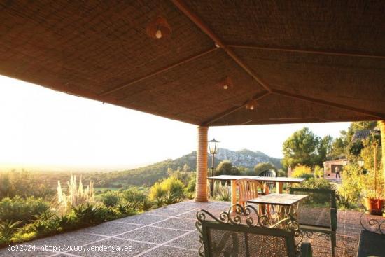 Impresionante finca entre Llucmajor y Randa con vistas espectaculares. - BALEARES