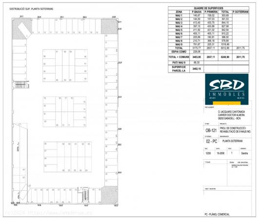 PROMOCION  JACQUARD  NAVES INDUSTRIALES - BARCELONA