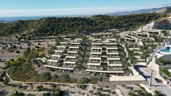 Obra nueva en la zona de Golf Bahia, Finestrat - www.inmobiliarialesdunes.com - ALICANTE