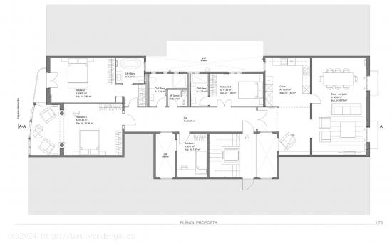  En reforma excelente piso en finca señorial en el cuadrat de or de la Eixample - BARCELONA 