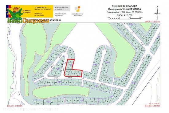 Lote de 8 solares urbanos en SANTA CLARA GOLF - OTURA - GRANADA