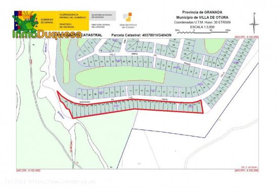 Lote de 32 solares urbanos en SANTA CLARA GOLF - OTURA - GRANADA