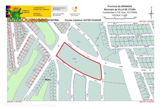 Lote de 38 solares urbanos en SANTA CLARA GOLF - OTURA - GRANADA