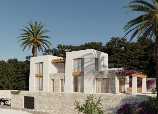 Villa de estilo mediterráneo con vistas al icónico Peñon de Calpe. - ALICANTE