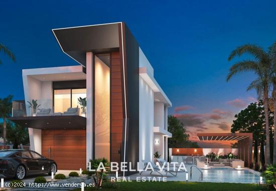 Magnífica villa de lujo de nueva construcción en venta en Cabo Roig, Orihuela Costa, España - ALI