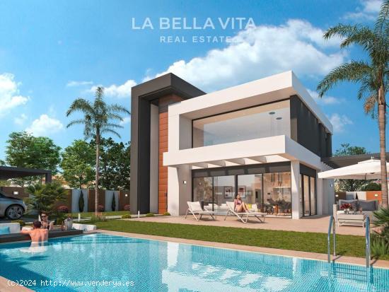 Magnífica villa de lujo de nueva construcción en venta en Cabo Roig, Orihuela Costa, España - ALI