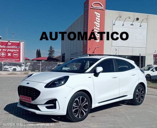  Ford Puma 1.0 EcoBoost 125cv ST-Line MHEV Auto blanco 2022 - Carcaixent 