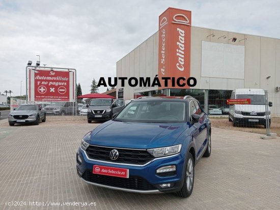  Volkswagen T-Roc Advance 2.0 TDI 110kW (150CV) DSG Automático azul - Carcaixent 