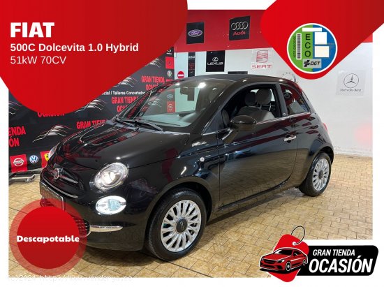 Fiat 500C Dolcevita 1.0 Hybrid 51KW 70 CV - Alcalá de Henares