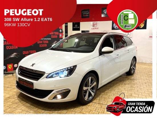  Peugeot 308 SW Allure 1.2 PureTech 96KW 130CV EAT6 - Alcalá de Henares 