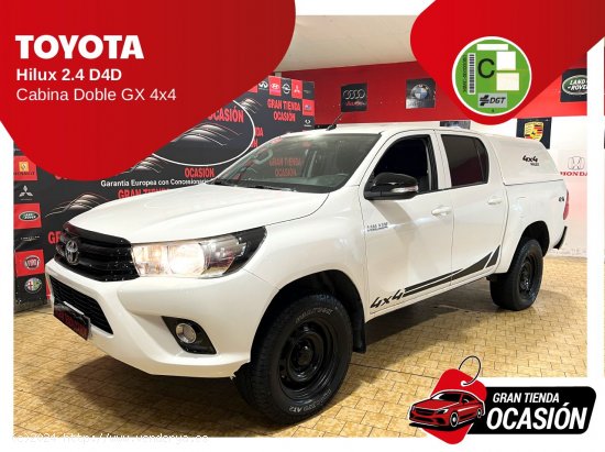 Toyota Hilux 2.4 D4D Cabina Doble GX 4x4 - Alcalá de Henares