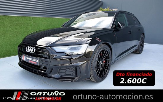 Audi A6 Avant Sport 40 TDI 150kW 204CV S tron.  S line, Hibrido, Full Black, ACC, Camara, CarPlay - 