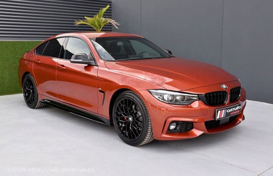 BMW Serie 4 Gran Coupé 420d 190CV Sport, Sakhir Orange II, Camara, levas,DVD - Beniajan