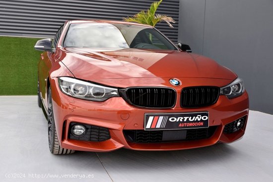 BMW Serie 4 Gran Coupé 420d 190CV Sport, Sakhir Orange II, Camara, levas,DVD - Beniajan