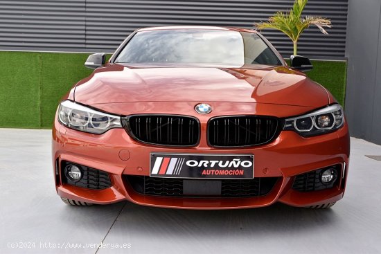 BMW Serie 4 Gran Coupé 420d 190CV Sport, Sakhir Orange II, Camara, levas,DVD - Beniajan