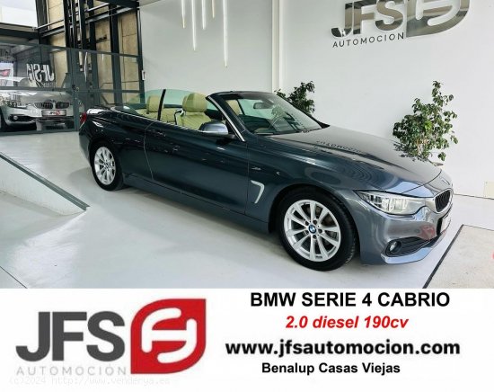  BMW Serie 4 Cabrio 2.0 190cv - Benalup 