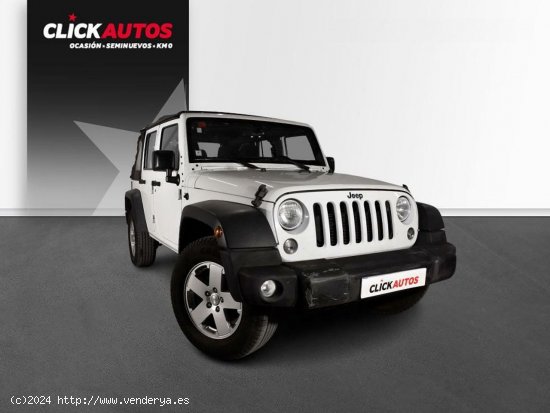 Jeep Wrangler 2.8 CRD 200CV Unlimited Sport auto techo lona - Palma de Mallorca