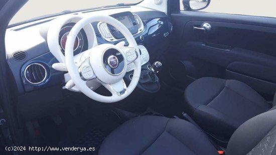 Fiat 500 C 1.0 MHEV 70 MONOTRIM MIRROR LL16 CLIMA RADAR AR ANTINIEBLAS VOLANTE BEIGE - Rivas