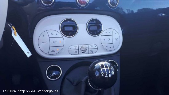 Fiat 500 C 1.0 MHEV 70 MONOTRIM MIRROR LL16 CLIMA RADAR AR ANTINIEBLAS VOLANTE BEIGE - Rivas