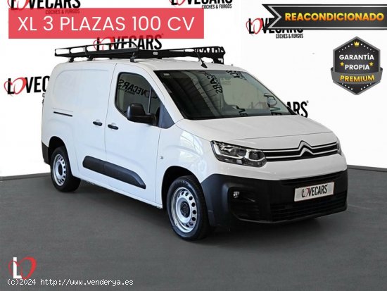  Citroën Berlingo BlueHDI FURGÓN CERRADO XL 3 PLZ 100 - VIgo 