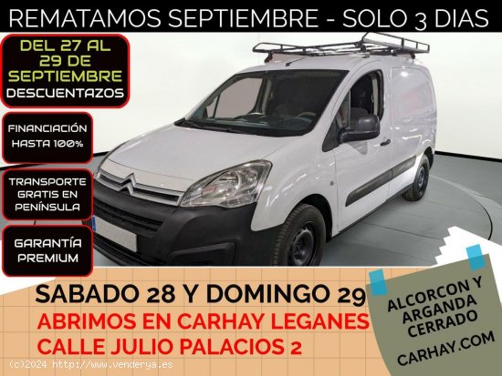  Citroën Berlingo BLUE HDI 55KW (75CV) FURGÓN - Alcorcon 