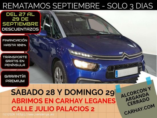  Citroën Grand C4 Picasso 1.6 BLUE HDI BUSINESS GPS  - 7 PLAZAS - LEGANES 