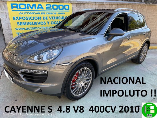 Porsche Cayenne S 4.8 V8 400CV NACIONAL - Barcelona