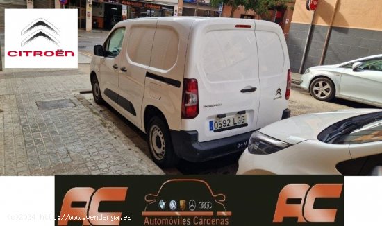 Citroën Berlingo  Furgon 1.5 HDI BLUE CONTROL 10CV LIVE CLIMA-BLUETOOTH-sensores traseros - Mataró