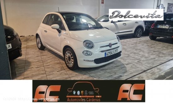 Fiat 500 1.0 Hybrid DOLCEVITA 2022 APPLE CARPLAY-CLIMA-TECHO PANORAMICO - Mataró