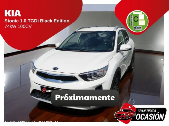  Kia Stonic 1.0 TGDi 74kW 100CV Black Edition - Alcalá de Henares 