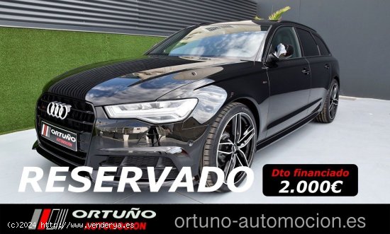  Audi A6 Black line 2.0 TDI 110 ultra S tro Avant Techo, Bose, Camara, Gancho - Beniajan 