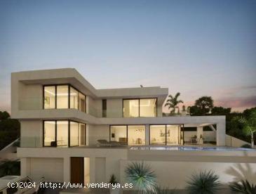 Calpe Villa nueva 3 habitaciones y piscina vista al  mar y al peñon de lfach 789000 euros - ALICANT