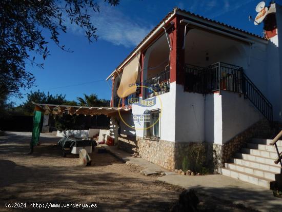 ESPACIOSA CASA DE CAMPO DE DOS PLANTAS,  ONTINYENT. - VALENCIA