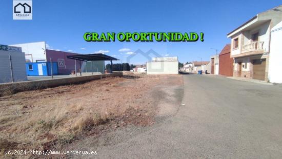 APIHOUSE VENDE DOS SOLARES URBANOS EN ARGAMASILLA DE CALATRAVA. PRECIO DE VENTA 76.000€ - CIUDAD R