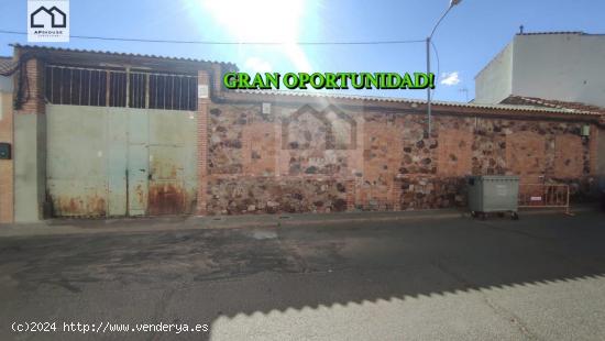 APIHOUSE VENDE SOLAR URBANO EN ARGAMASILLA DE CALATRAVA. PRECIO DE VENTA 99.000€ - CIUDAD REAL