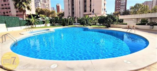 SE VENDE ATICO DE DOS DORMITORIOS CON TERRAZA DE 70 METROS EN BENIDORM LEVANTE - ALICANTE