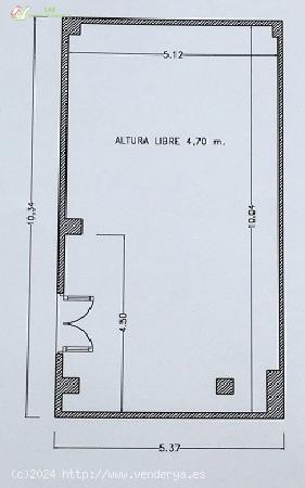  SE ALQUILA LOCAL COMERCIAL EN ZONA LAKUA. SARVIVIENDA. - ALAVA 