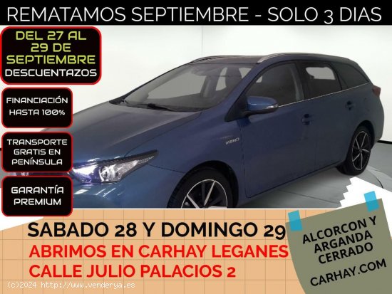  Toyota Auris 1.8 140H FEEL! EDITION TOURING SPO - LEGANES 