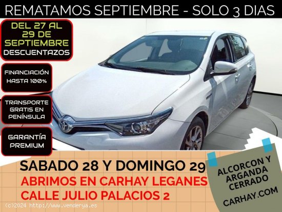  Toyota Auris 1.8 140H Hybrid Active (Business Plus) - Alcorcon 