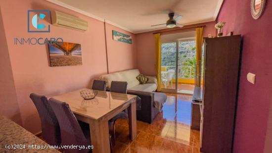 LUMINISO APARTAMENTO VACACIONAL EN CALA REONA, VISTAS A MAR Y MONTAÑA - MURCIA