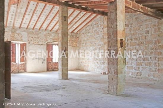  Casa Señorial en el Casco Histórico de Jávea para reformar con proyecto y licencias de obra - ALI 