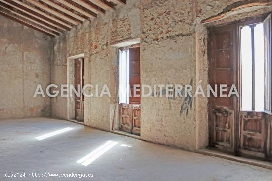 Casa Señorial en el Casco Histórico de Jávea para reformar con proyecto y licencias de obra - ALI