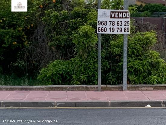 TERRENO URBANO SIN EDIF. EN RINCÓN DE SECA - MURCIA