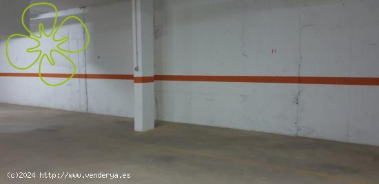 En venta 6 plazas de parking en la calle Hospital, Águilas. - MURCIA