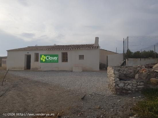 Se vende finca rustica con casa cortijo en Barranco MarcoRosa, Puerto Lumbreras. - MURCIA